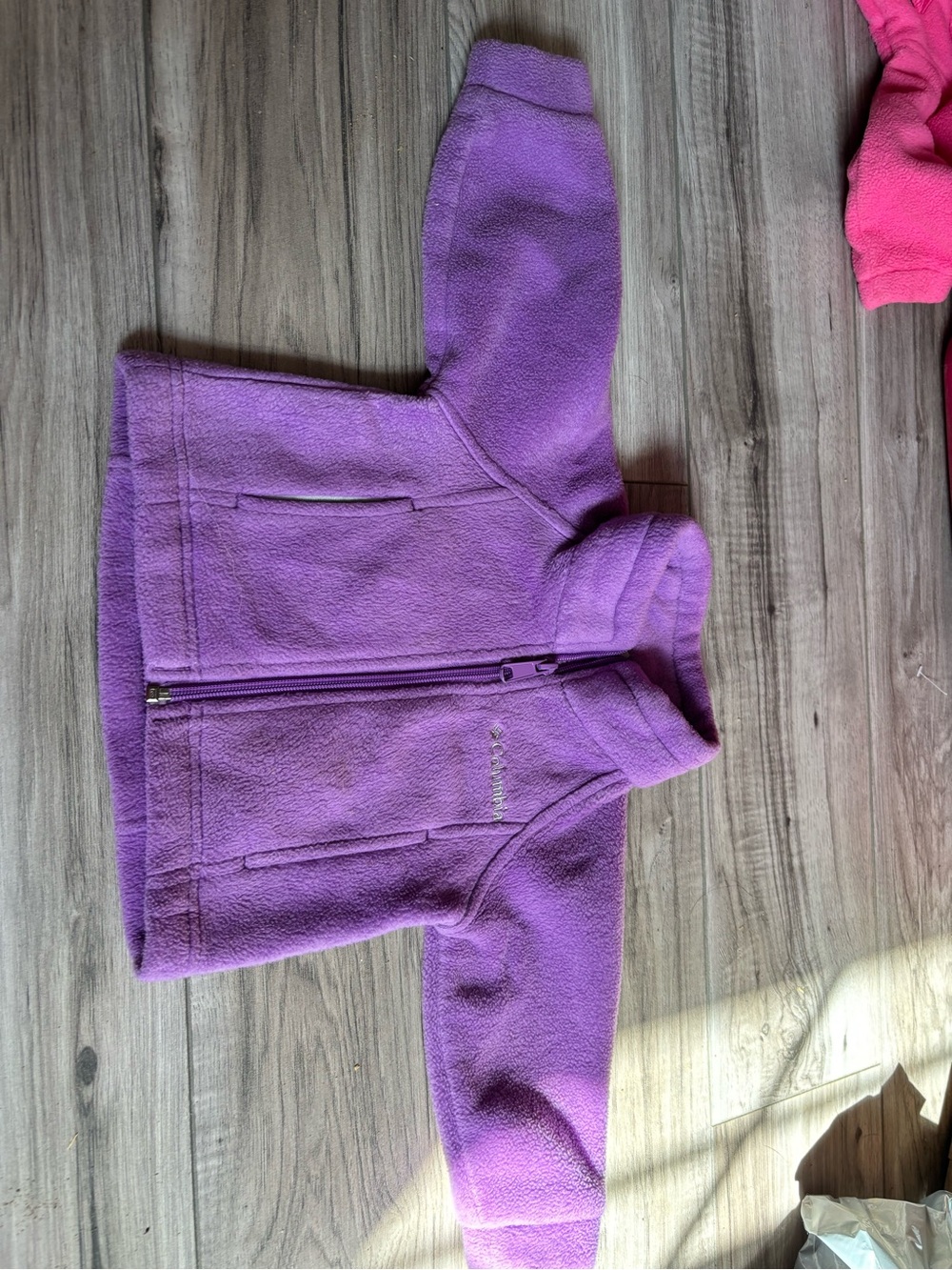 Columbia Lavender Purple Kids Fleece Jacket